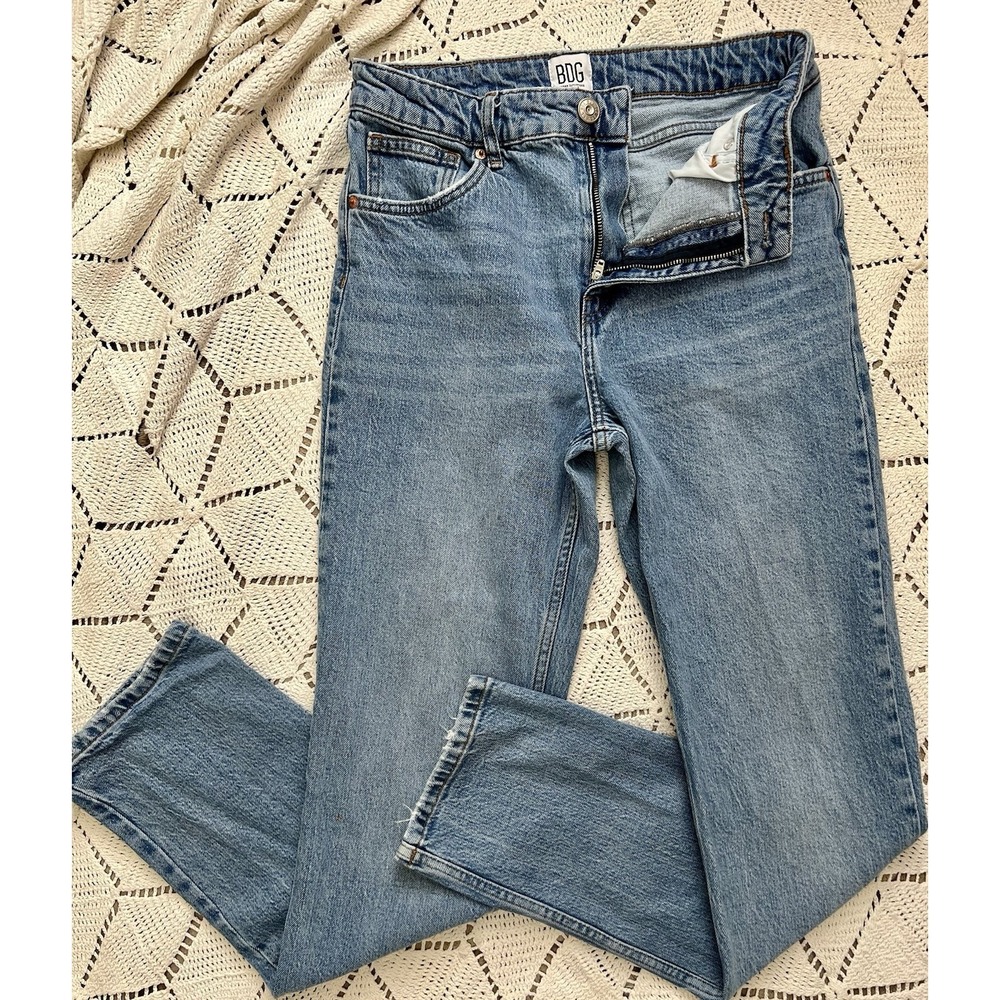 BDG Light Blue Straight Leg Jeans